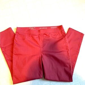 Women's Coral Stretchy Leggings Soundstyle Lucy pull on ankle